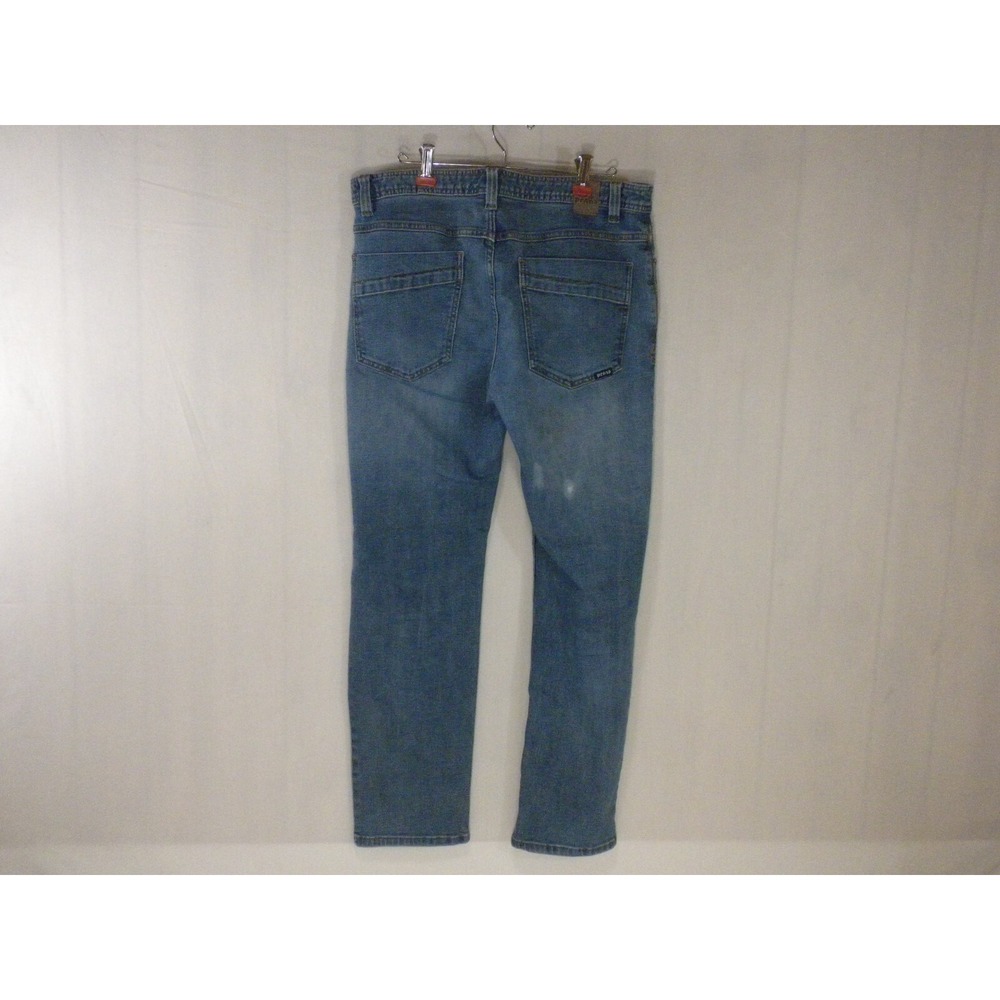 Prana Manchester Jeans Mens 32x30 Blue‎ Denim Slim Fit Organic Cotton Straight